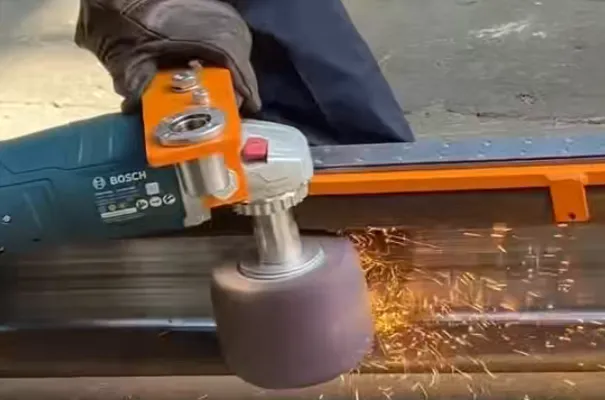 Electric Rail Web Rust Removal Machine best